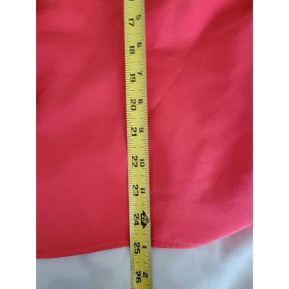 100% Silk Women Lined Size 16 Jacket Blazer Shomi Scalloped Front Button Vintage - Picture 4 of 9